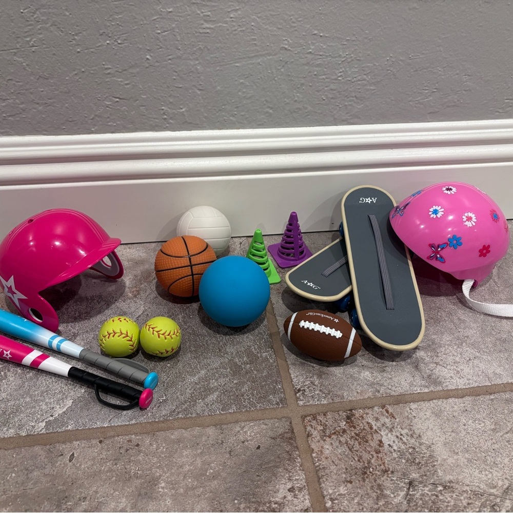 American Girl Sports Set